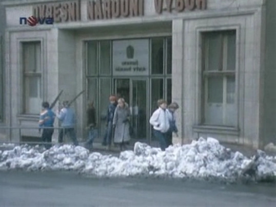 Okresní národní výbor byl v tomto domě i ve skutečnosti