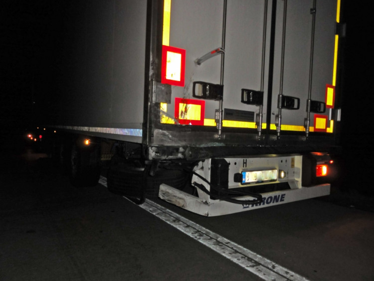 Tragická nehoda na D2, foto: HZS JMK