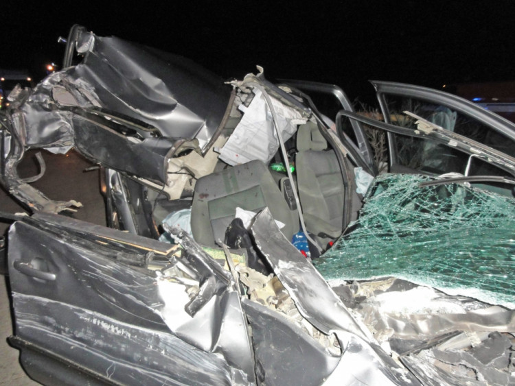 Tragická nehoda na D2, foto: HZS JMK