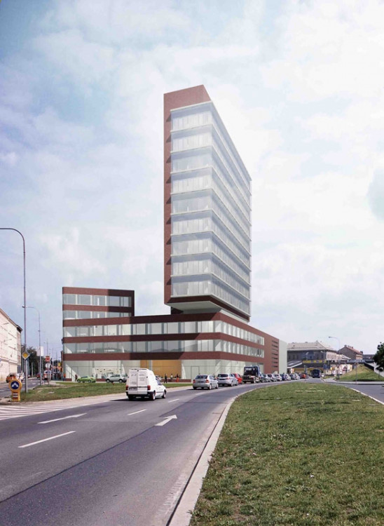 Multifunkční dům Dorn, vizualizace: Atelier RAW