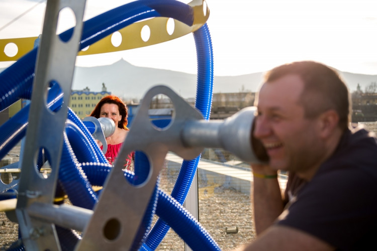 V iQLANDII můžete vyzkoušet i Zvukovod