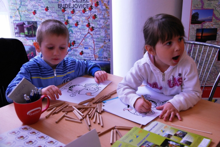 Děti se na kompase dobře bavily