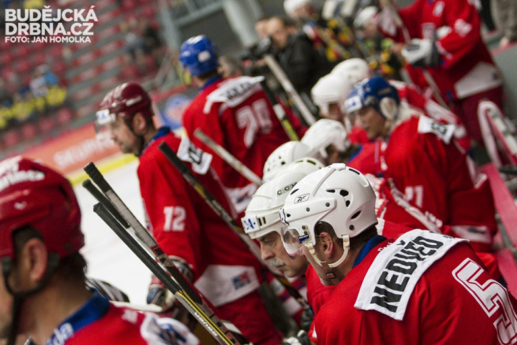 Zápas hokejových legend České republiky a Německa