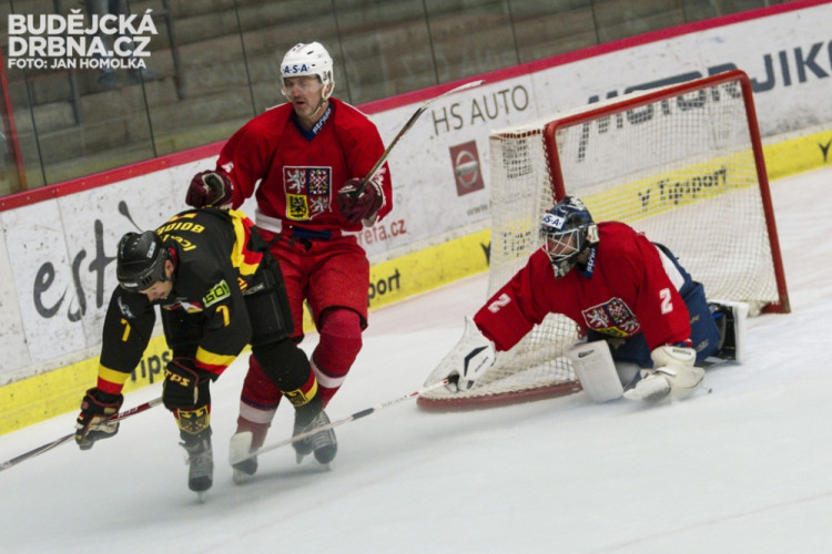 Zápas hokejových legend České republiky a Německa