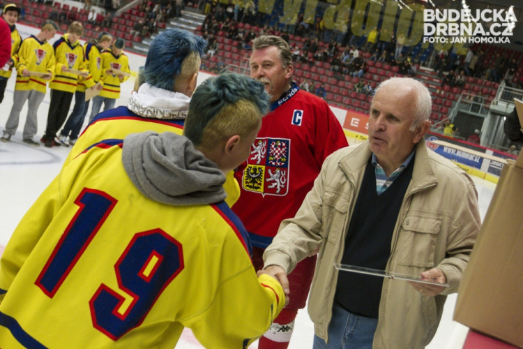 Zápas hokejových legend České republiky a Německa