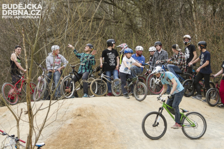 Znovuotevření minibikeparku Máj.