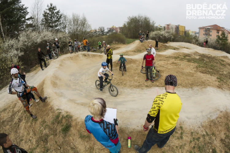 Znovuotevření minibikeparku Máj.