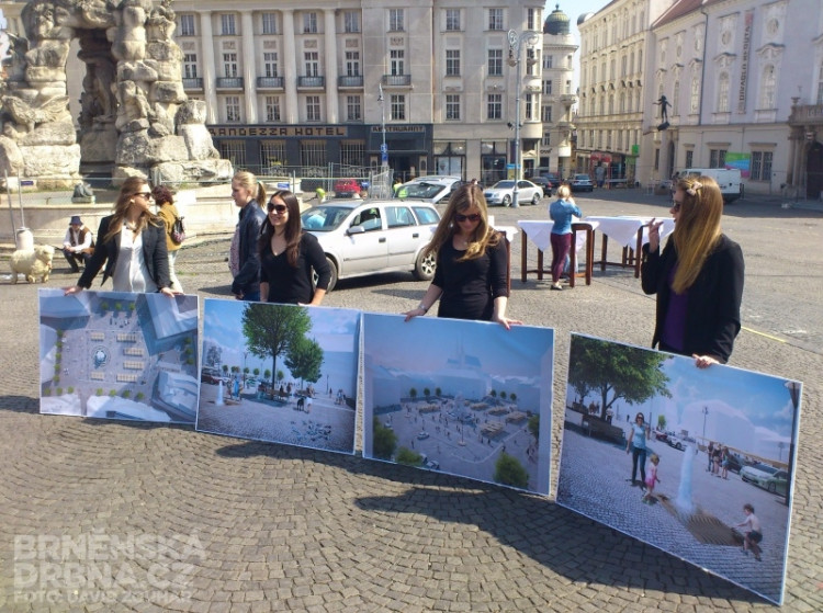 Budoucí podoba Zelného trhu, foto: Brněnská Drbna, David Zouhar