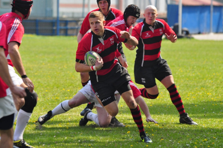 RC České Budějovice - RC Slavia Praha B 15:24. Foto Ján Honza