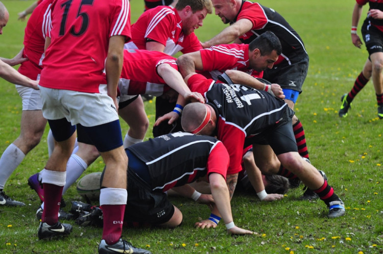 RC České Budějovice - RC Slavia Praha B 15:24. Foto Ján Honza