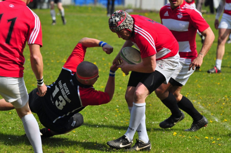 RC České Budějovice - RC Slavia Praha B 15:24. Foto Ján Honza