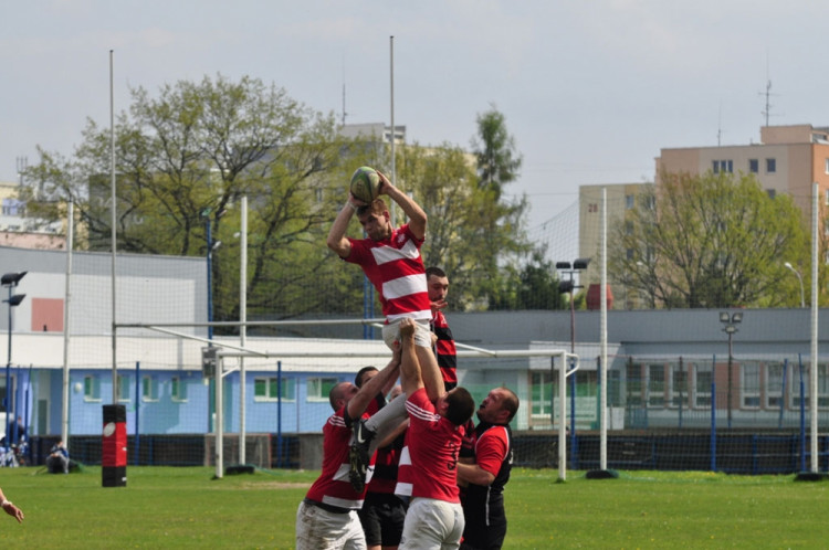 RC České Budějovice - RC Slavia Praha B 15:24. Foto Ján Honza