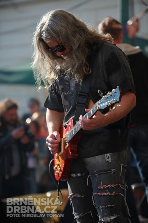 Na pódiu zahrála i skupina Franta Jetel, foto: Brněnská Drbna, Miroslav Toman