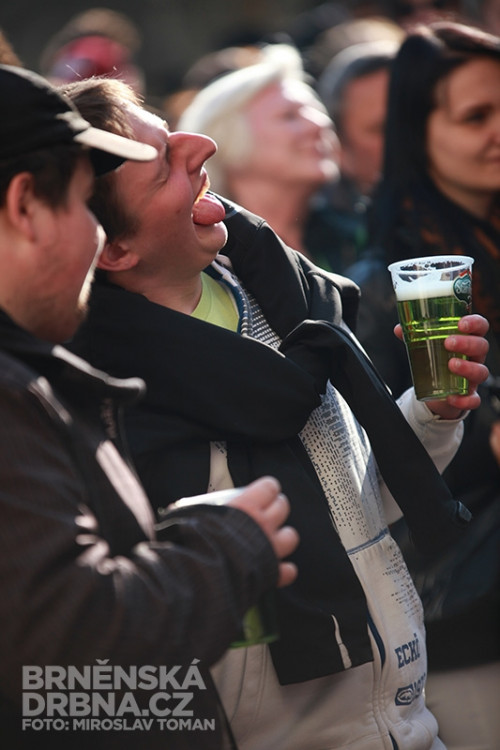 Zelený čtvrtek se Zeleným pivem, foto: Brněnská Drbna, Miroslav Toman