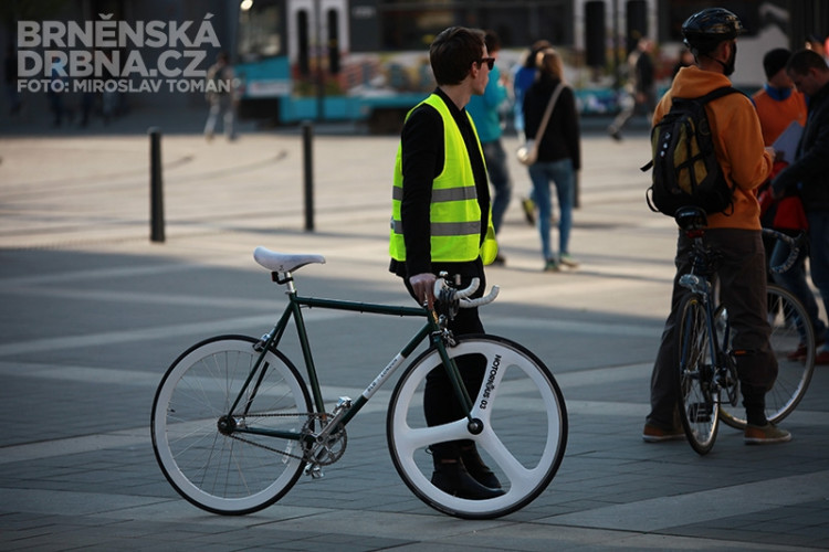 Udělejme z Brna Amsterdam, vyzvali cyklisté, foto: Brněnská Drbna, Miroslav Toman