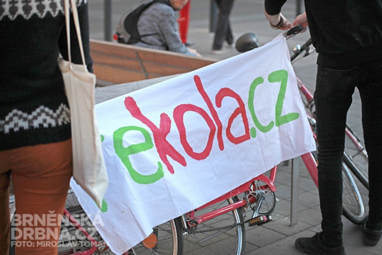 Udělejme z Brna Amsterdam, vyzvali cyklisté, foto: Brněnská Drbna, Miroslav Toman