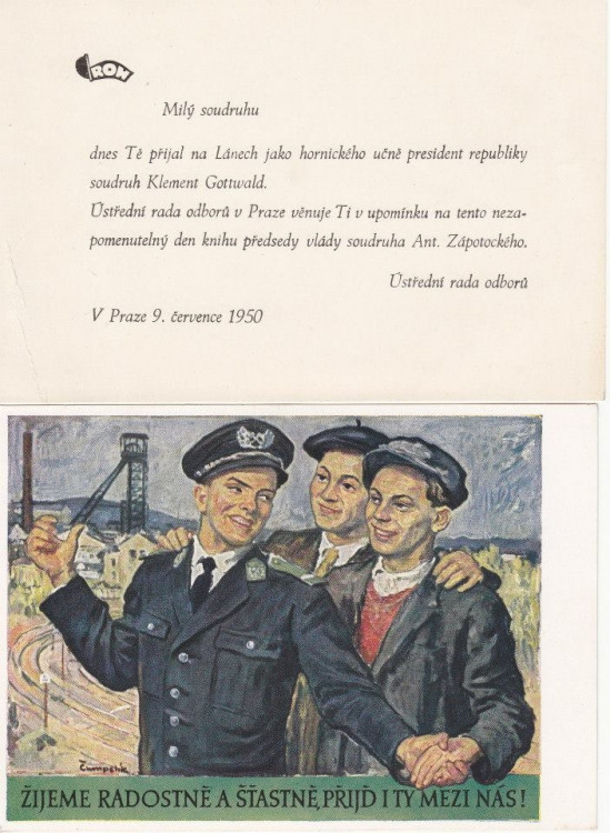 Poděkování Strany