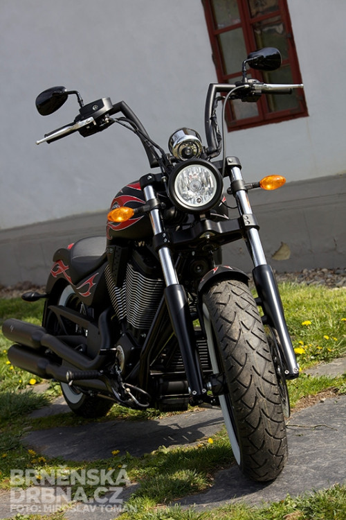 Motocykl značky Victory, foto: Brněnská Drbna, Miroslav Toman