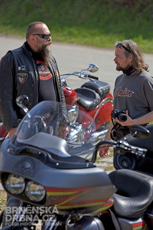 Stroje i jejich majitelé budí patřičný respekt, foto: Brněnská Drbna, Miroslav Toman