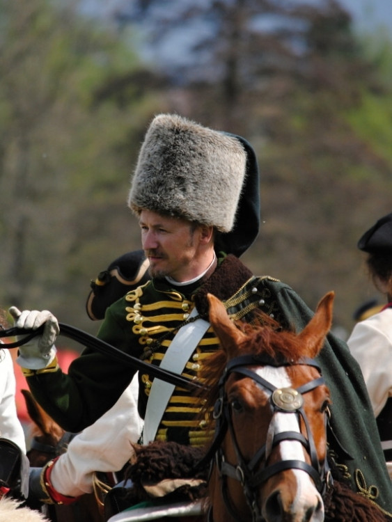 Pruská jízda dorazila na nástup