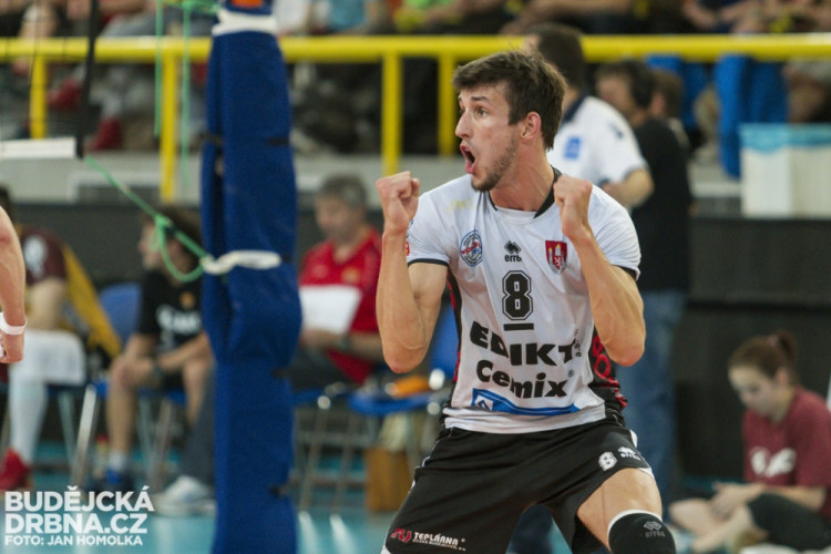 VK Dukla Liberec - VK Jihostroj České Budějovice 2:3