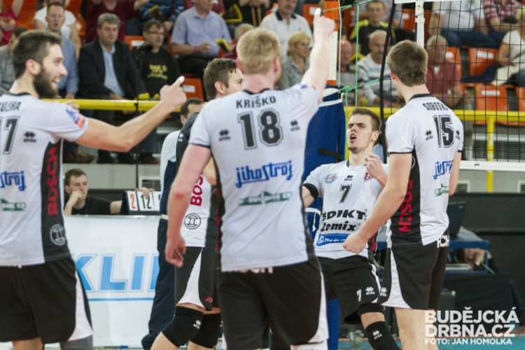 VK Dukla Liberec - VK Jihostroj České Budějovice 2:3