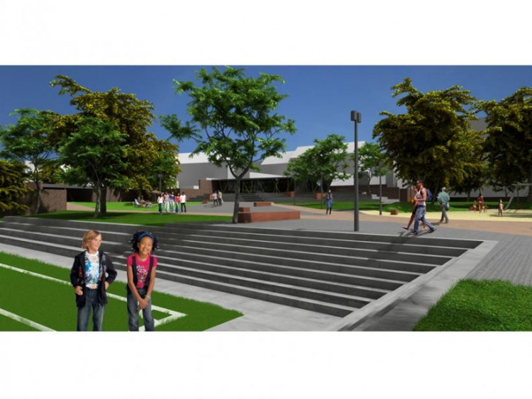 Vizualizace parku Hvězdička, autor: RADEK OTEVŘEL, www.otevrel.eu