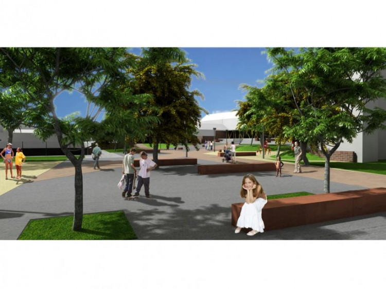 Vizualizace parku Hvězdička, autor: RADEK OTEVŘEL, www.otevrel.eu