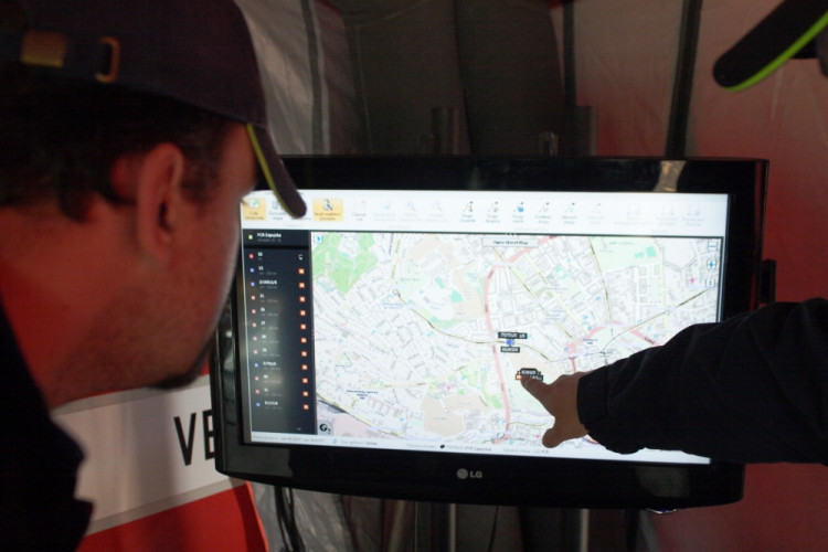 Hasiči nacvičovali likvidaci plamenů na Špilberku, foto: hasiči JMK