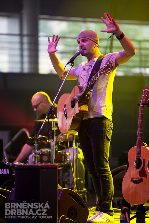 Pavel Helan zahrál na Brněnském Majálesu, foto: Brněnská Drbna, Miroslav Toman