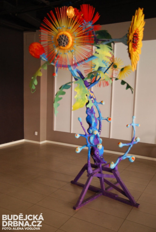 Pro Vladimíra jsou typické syté a jasné barvy