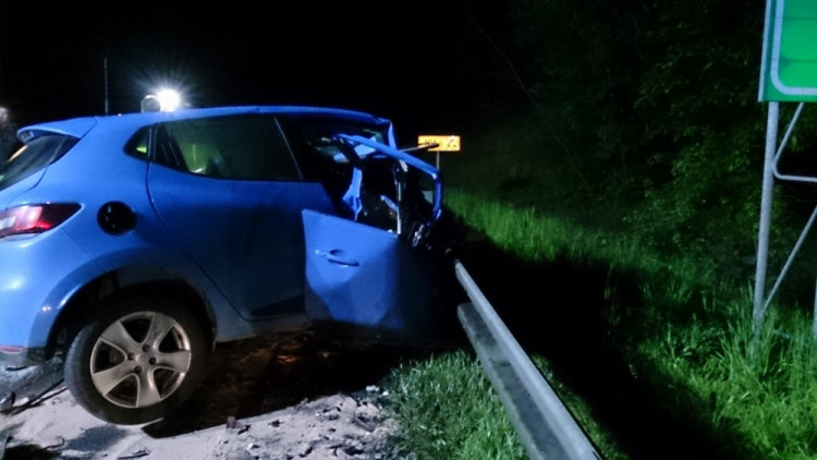 Hasiči zasahovali u dopravní nehody na dálnici D1, foto: hasiči JMK