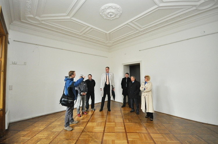 Pohled do Liebiegova paláce