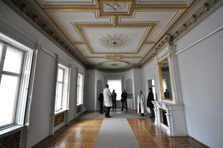 Pohled do Liebiegova paláce