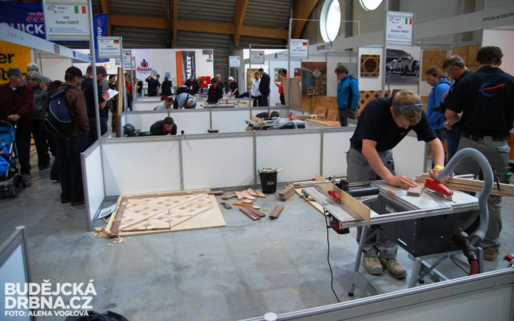 Zároveň s Hobby probíhalo i mistrovství Evropy parketářů