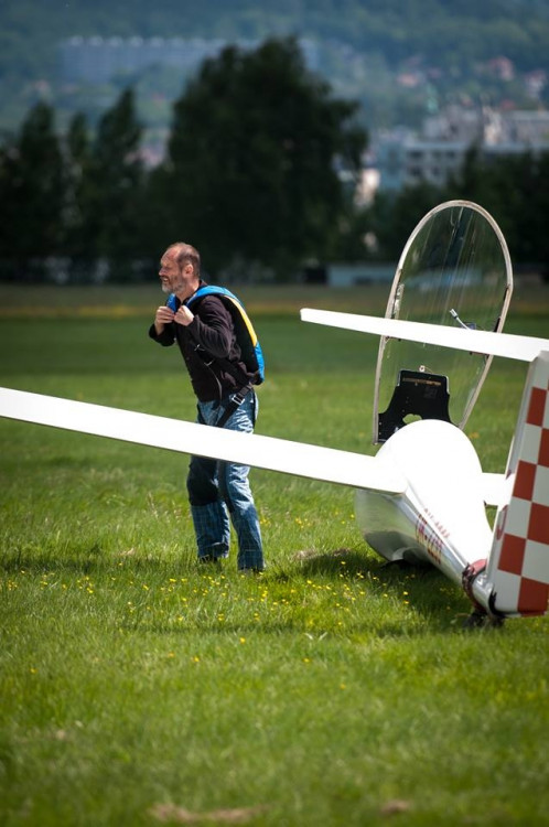 Momentky z libereckého letiště