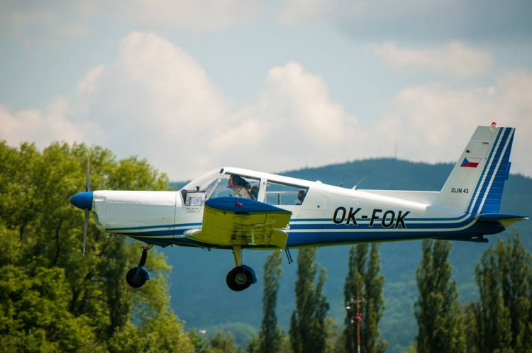 Momentky z libereckého letiště