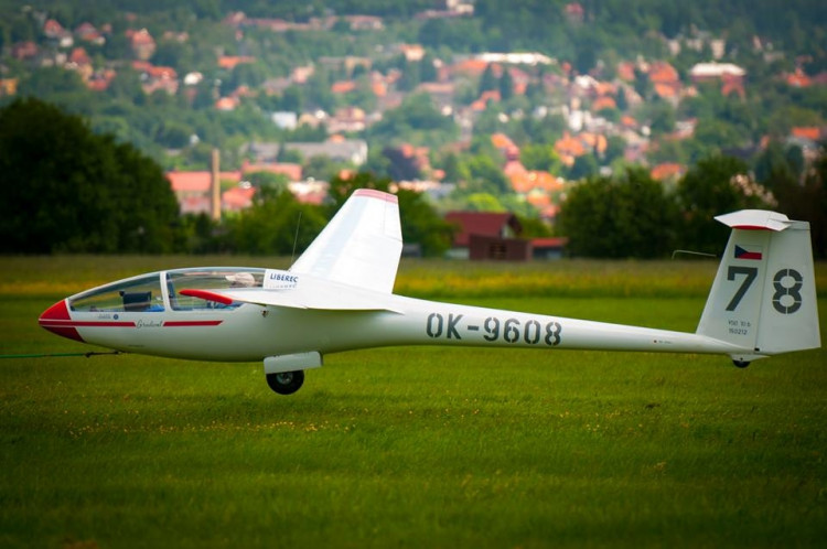 Momentky z libereckého letiště