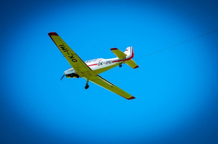 Momentky z libereckého letiště