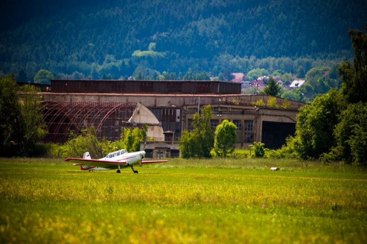 Momentky z libereckého letiště