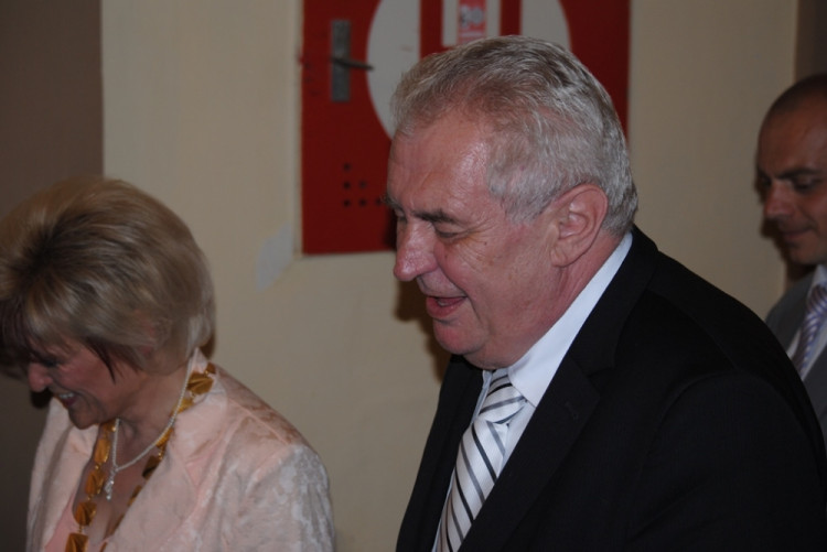 Miloš Zeman navštívil Liberecko