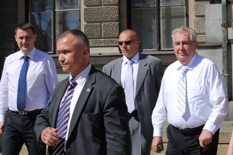 Miloš Zeman navštívil Liberecko