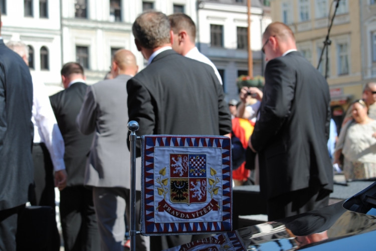 Miloš Zeman navštívil Liberecko