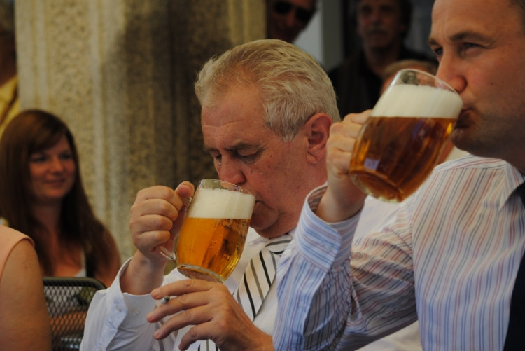 Miloš Zeman navštívil Liberecko