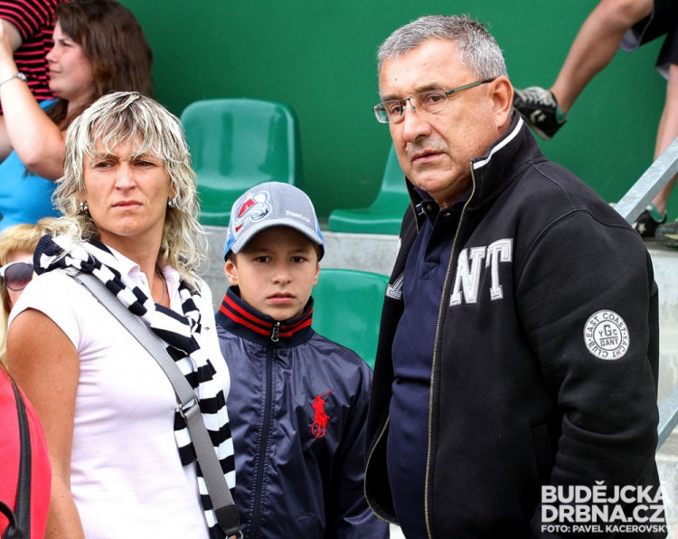 Fotbalová exhibice hvězd v Roudném