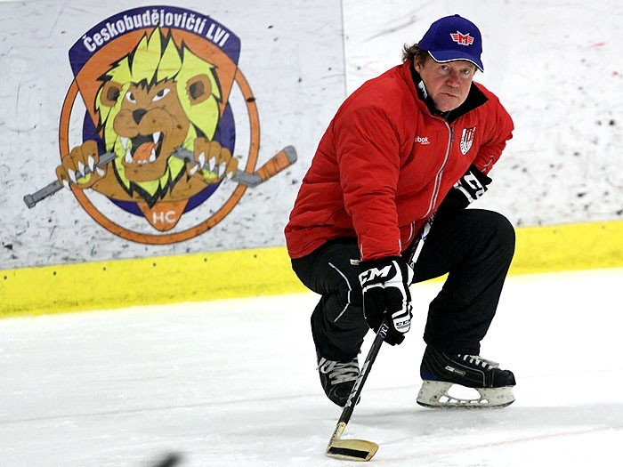 Hokejisté Motoru trénovali s Prospalem a Modrým