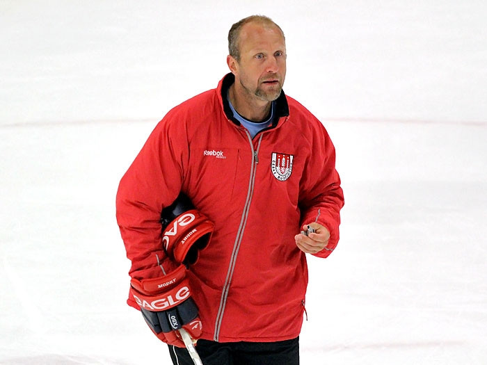 Hokejisté Motoru trénovali s Prospalem a Modrým