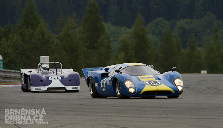 Formule 1 se vrátila na Masarykův okruh - ta historická, foto: Brněnská Drbna, Miroslav Toman