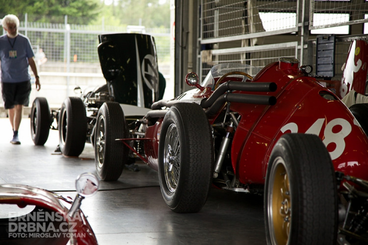 Formule 1 se vrátila na Masarykův okruh - ta historická, foto: Brněnská Drbna, Miroslav Toman