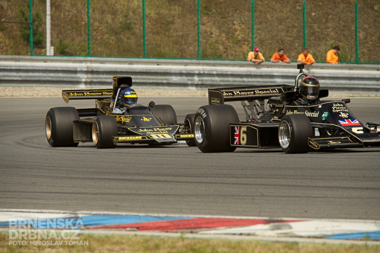 Formule 1 se vrátila na Masarykův okruh - ta historická, foto: Brněnská Drbna, Miroslav Toman